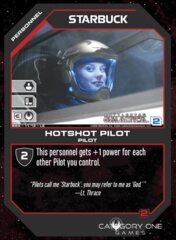 Starbuck, Hotshot Pilot (Foil)